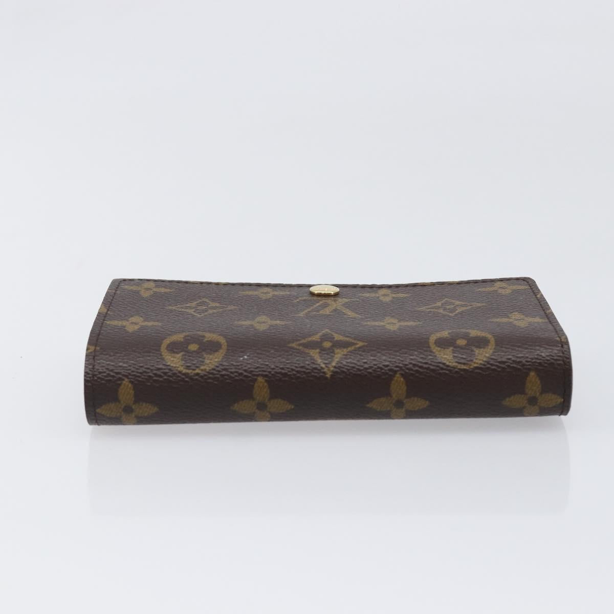 LOUIS VUITTON Porte Monnaie Billets Tresor Wallet M61730 LV Auth am12559V