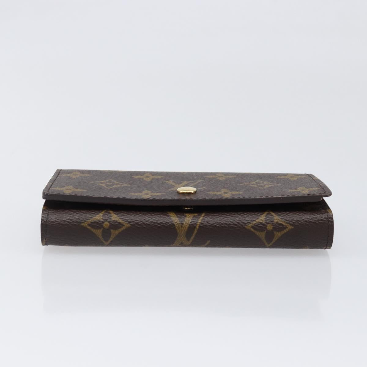 LOUIS VUITTON Porte Monnaie Billets Tresor Wallet M61730 LV Auth am12559V
