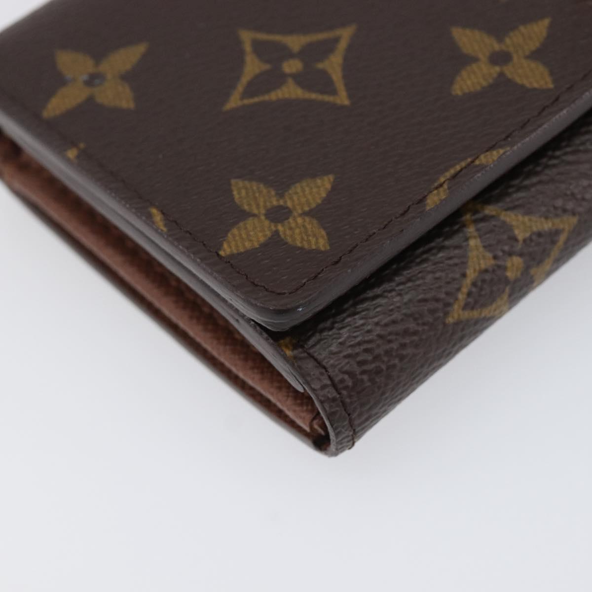 LOUIS VUITTON Porte Monnaie Billets Tresor Wallet M61730 LV Auth am12559V