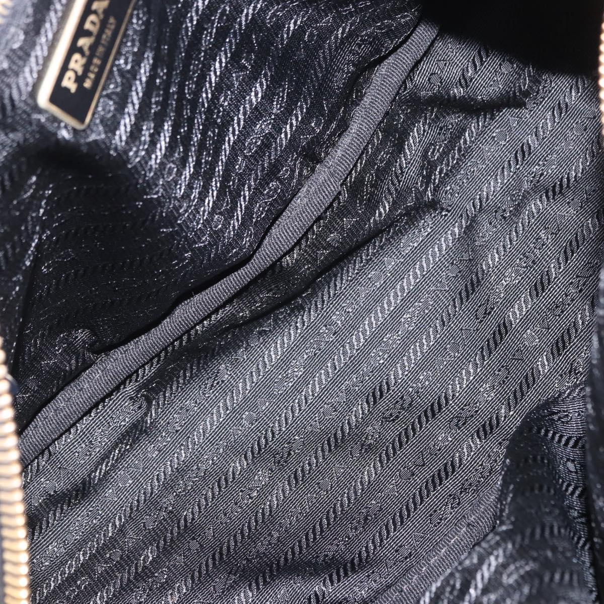 PRADA Venice Tote Bag Nylon Leather Multicolor Gold Auth am12575V
