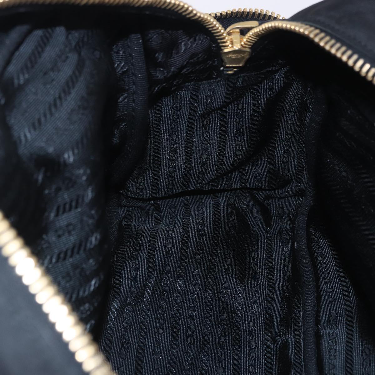 PRADA Venice Tote Bag Nylon Leather Multicolor Gold Auth am12575V