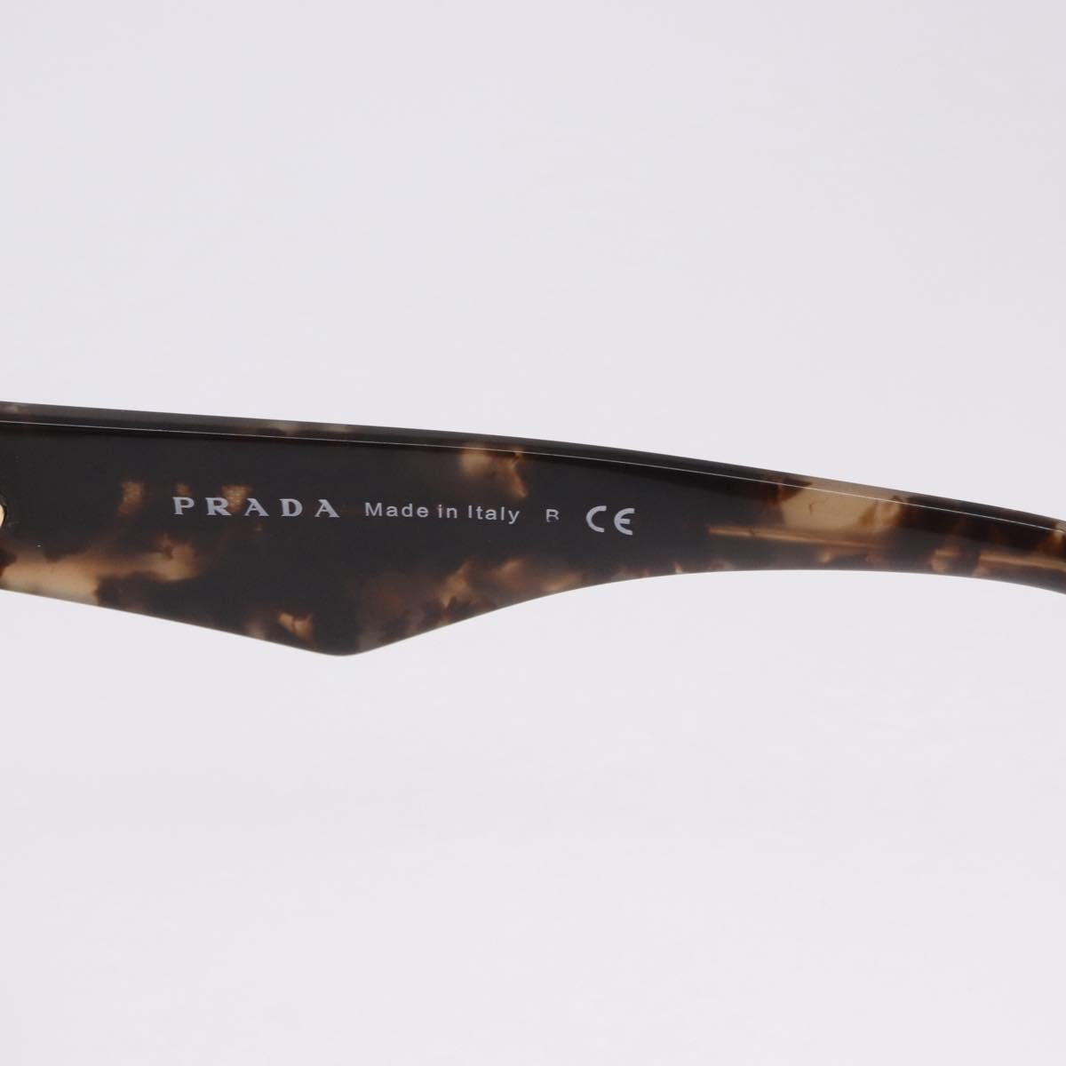 PRADA Sunglasses plastic Brown CC Auth am12589V