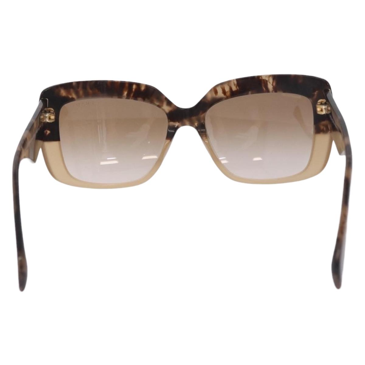 PRADA Sunglasses plastic Brown CC Auth am12589V