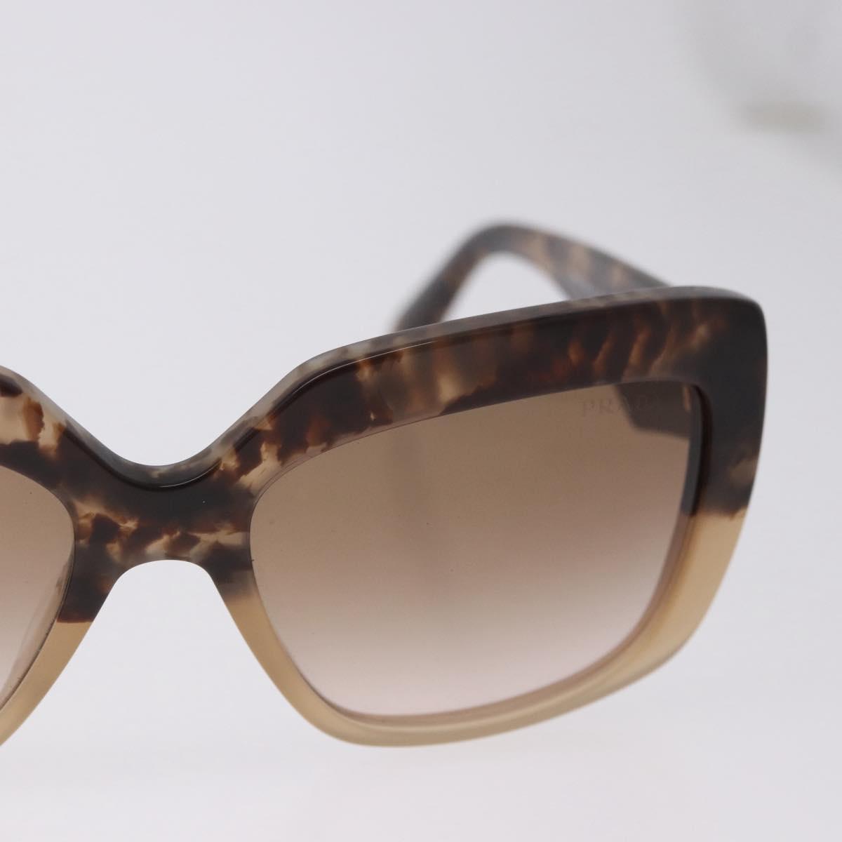 PRADA Sunglasses plastic Brown CC Auth am12589V