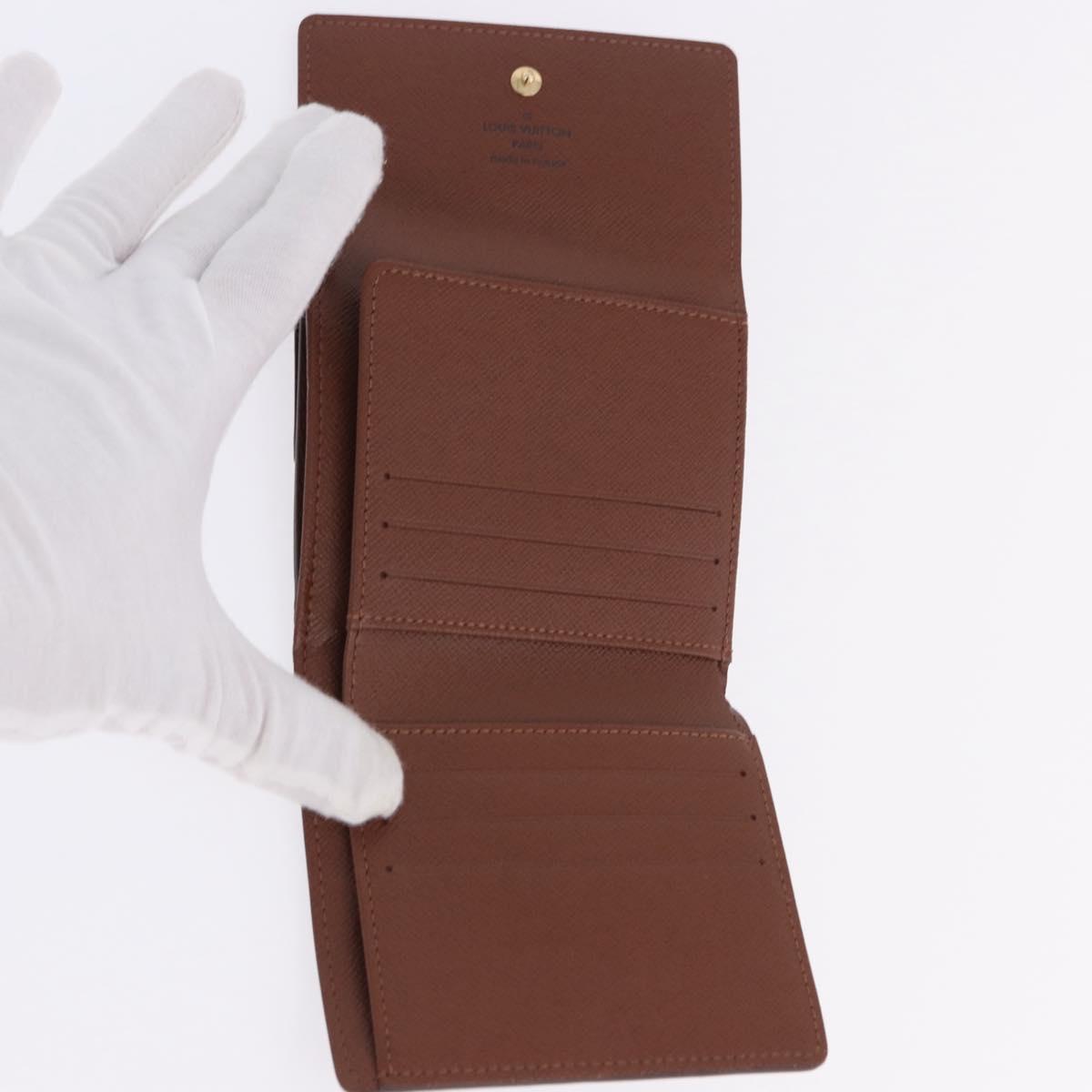 LOUIS VUITTON Monogram Portefeuille Elise Trifold Wallet M61654 LV Auth am12590V