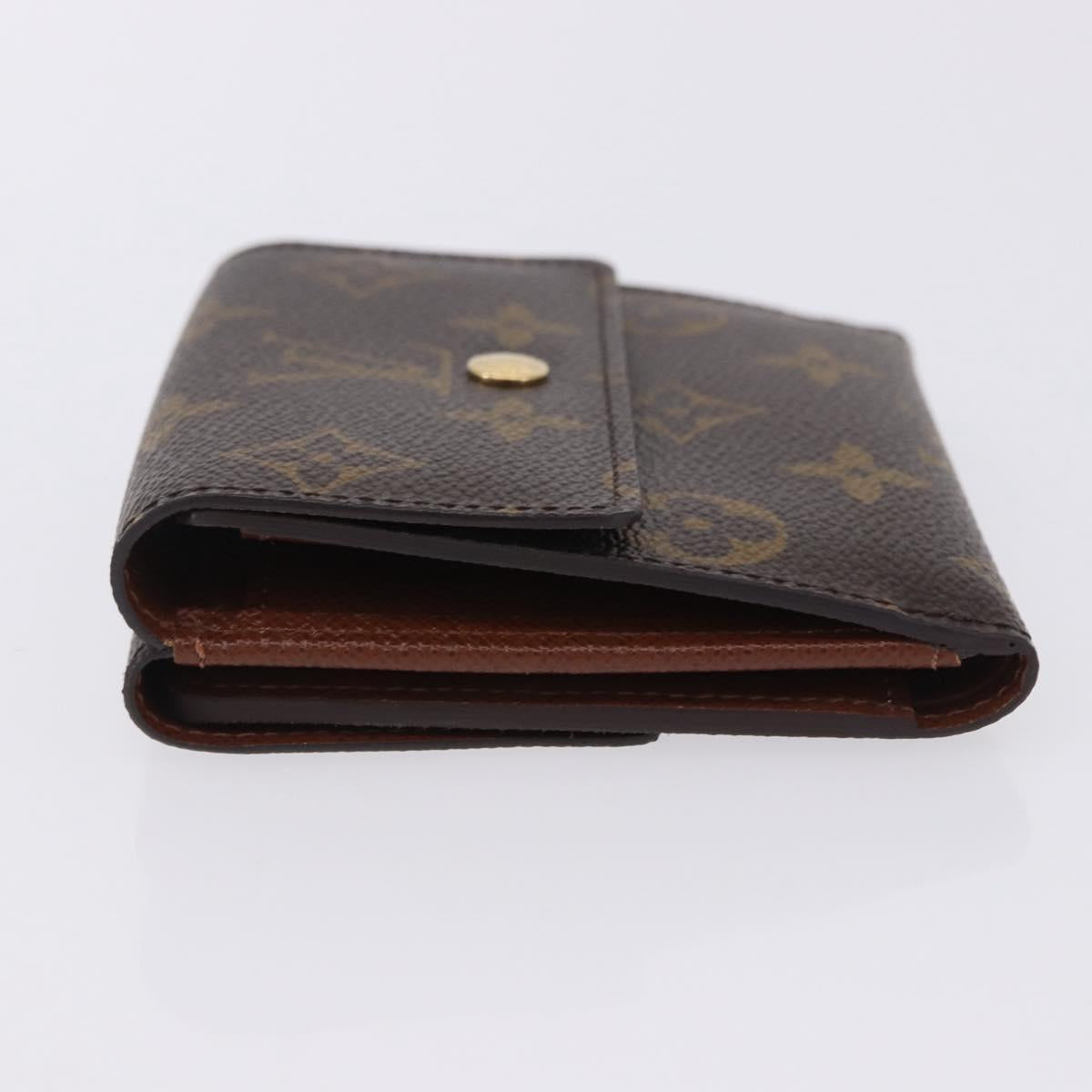LOUIS VUITTON Monogram Portefeuille Elise Trifold Wallet M61654 LV Auth am12590V