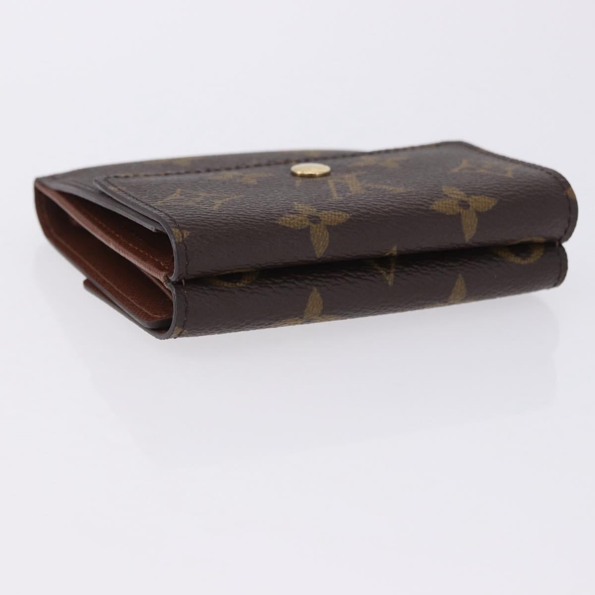 LOUIS VUITTON Monogram Portefeuille Elise Trifold Wallet M61654 LV Auth am12590V