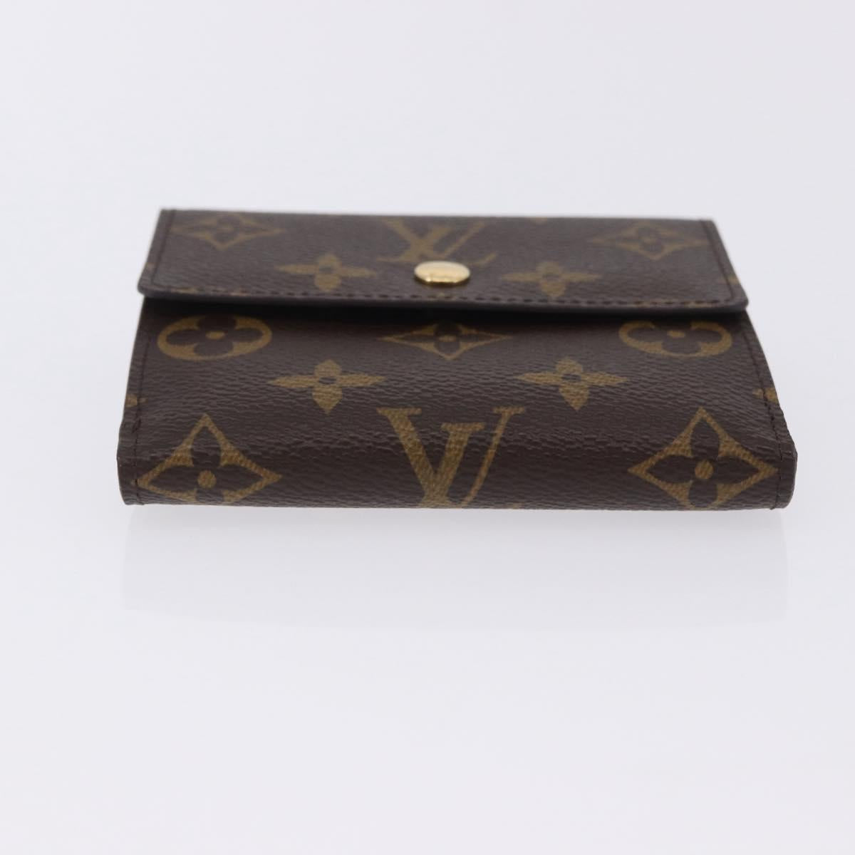 LOUIS VUITTON Monogram Portefeuille Elise Trifold Wallet M61654 LV Auth am12590V
