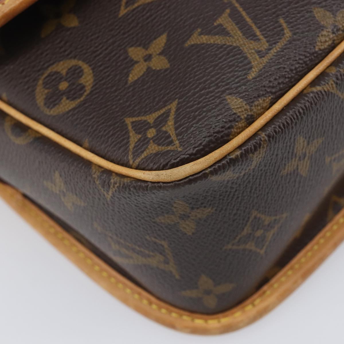 LOUIS VUITTON Monogram Sologne Shoulder Bag M42250 LV Auth am12676A