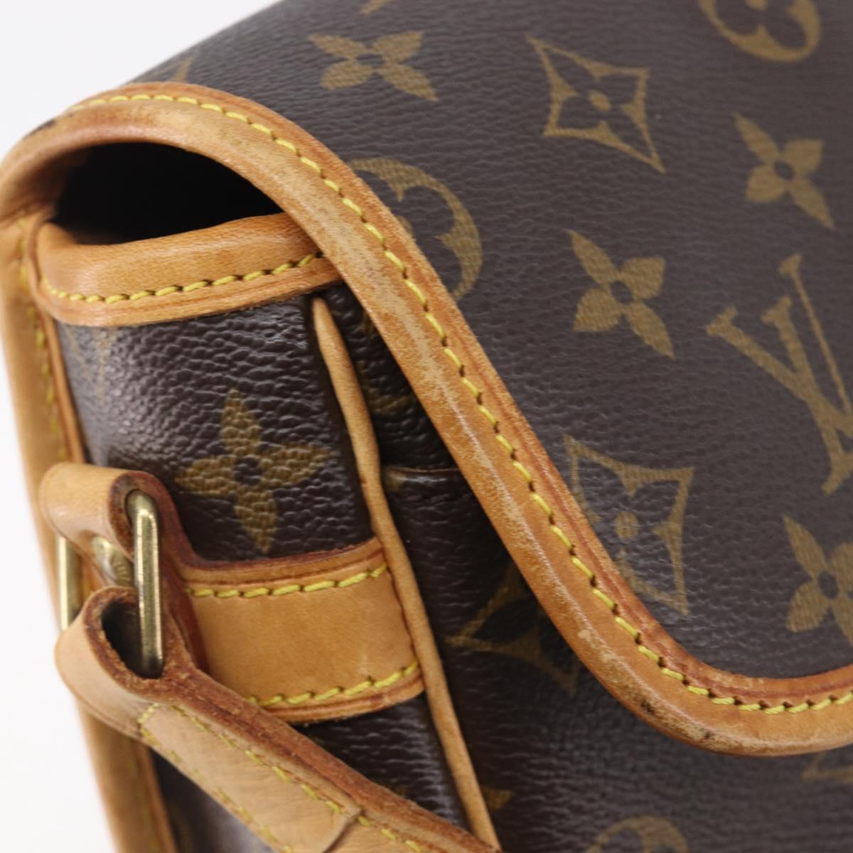 LOUIS VUITTON Monogram Sologne Shoulder Bag M42250 LV Auth am12676A