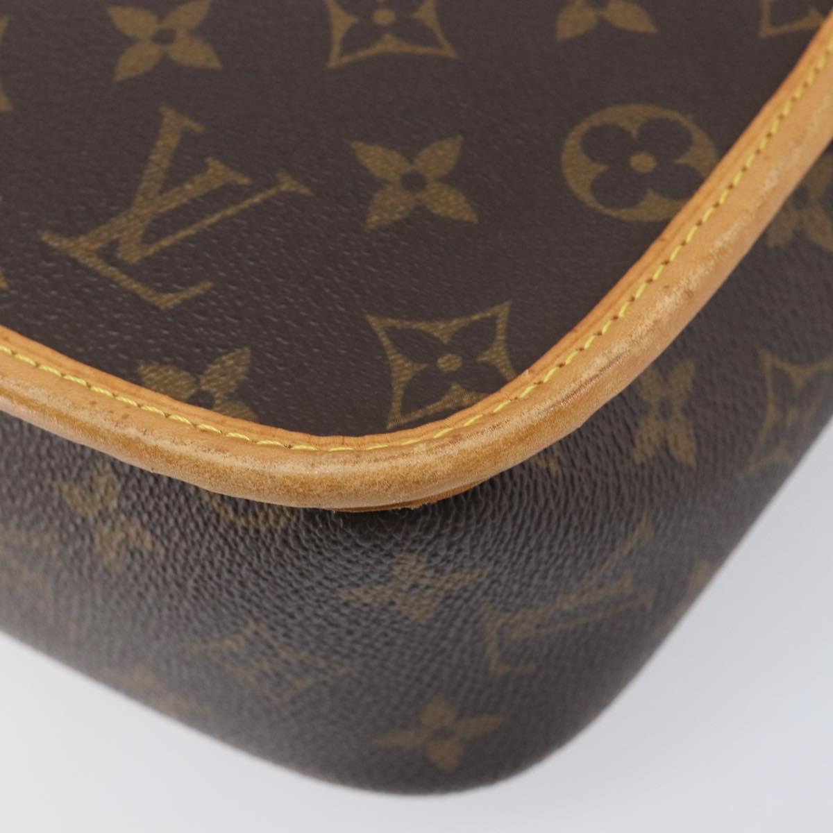 LOUIS VUITTON Monogram Sologne Shoulder Bag M42250 LV Auth am12677V