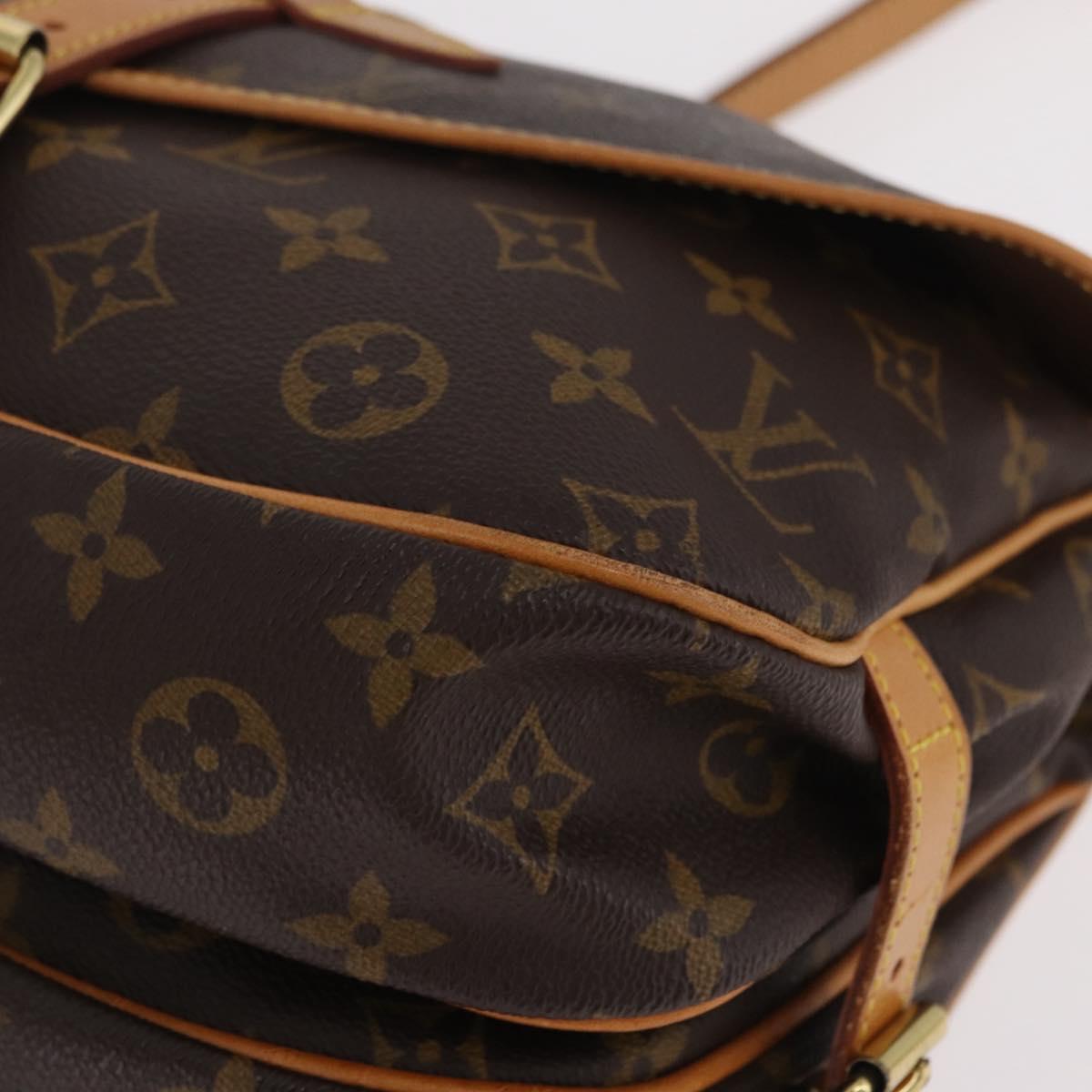 LOUIS VUITTON Monogram Saumur 30 Shoulder Bag M42256 LV Auth am12749V