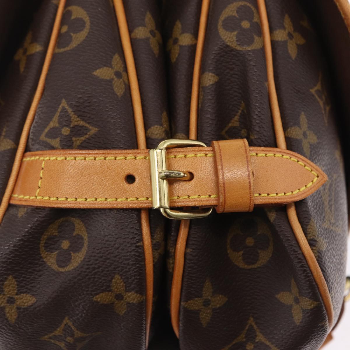 LOUIS VUITTON Monogram Saumur 30 Shoulder Bag M42256 LV Auth am12749V