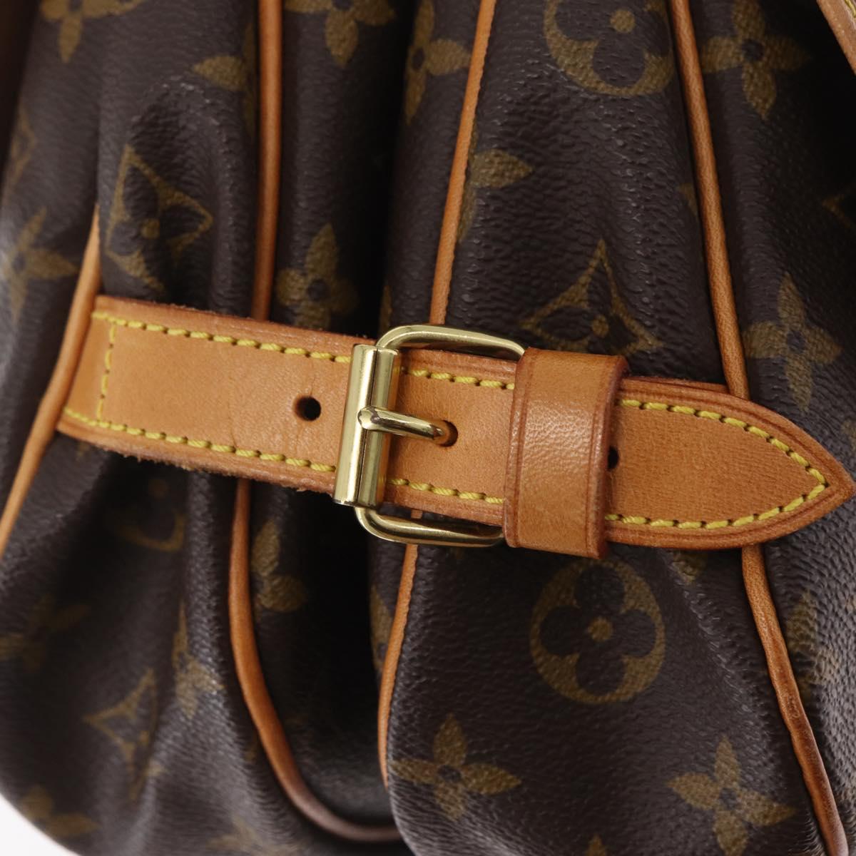 LOUIS VUITTON Monogram Saumur 30 Shoulder Bag M42256 LV Auth am12749V
