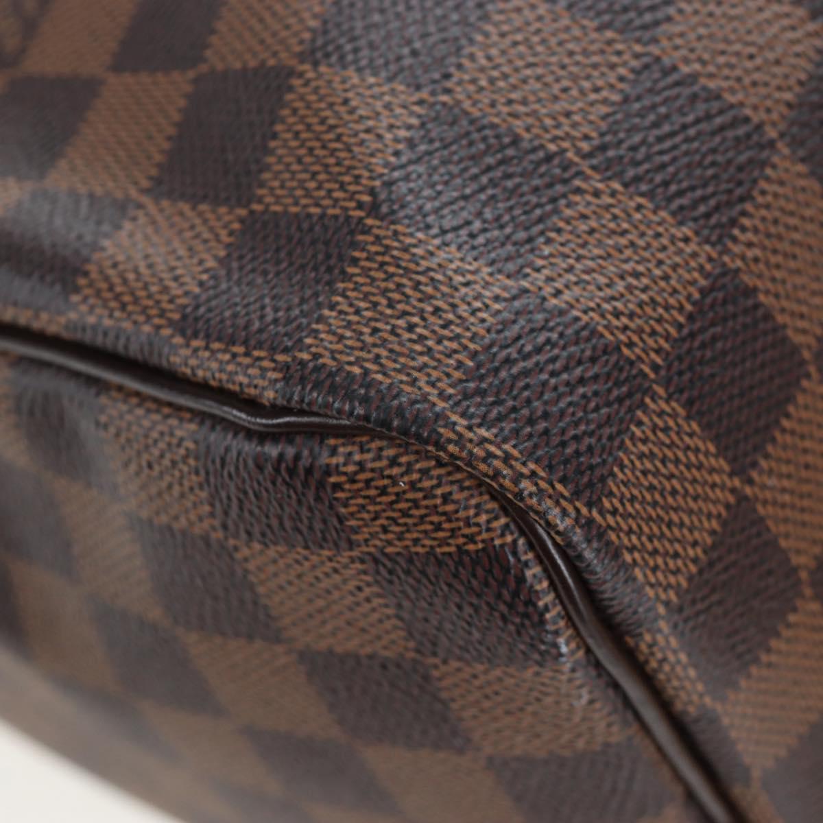 LOUIS VUITTON Damier Ebene Speedy 25 Hand Bag N41532 LV Auth am12750V
