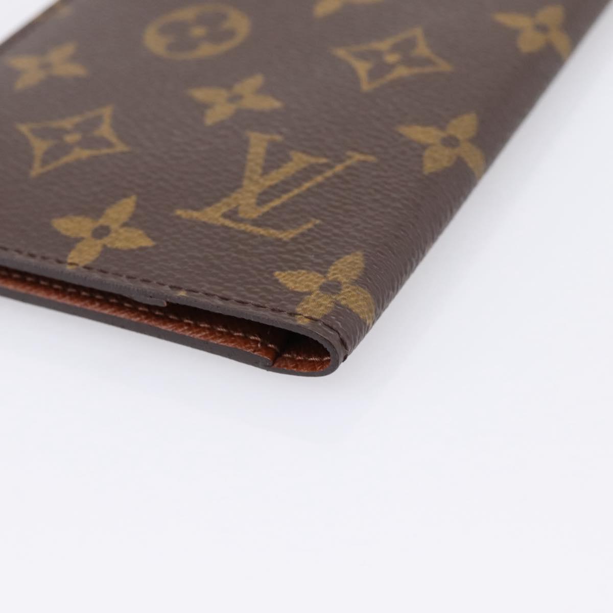 LOUIS VUITTON Couvel Tulle Passopole Passport Case M60180 LV Auth am12767V