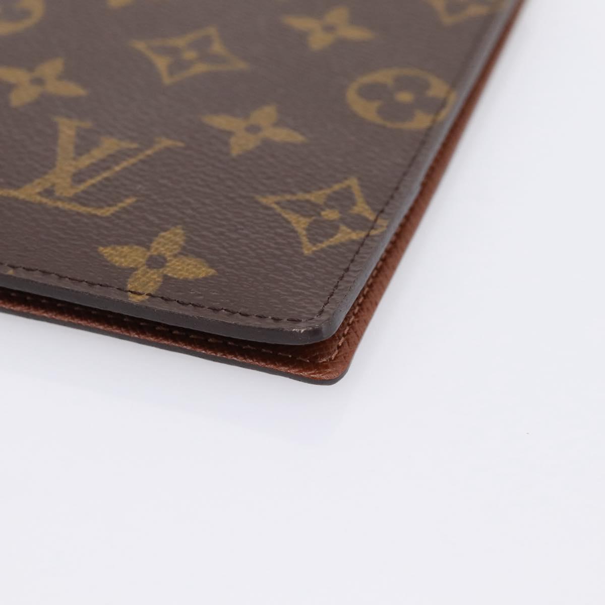 LOUIS VUITTON Couvel Tulle Passopole Passport Case M60180 LV Auth am12767V