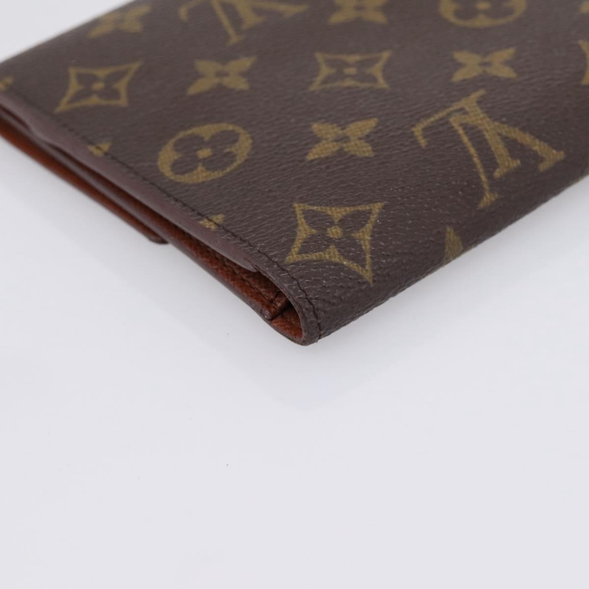 LOUIS VUITTON Monogram Pochette Passpole Trifold Wallet M60135 LV Auth am12769A
