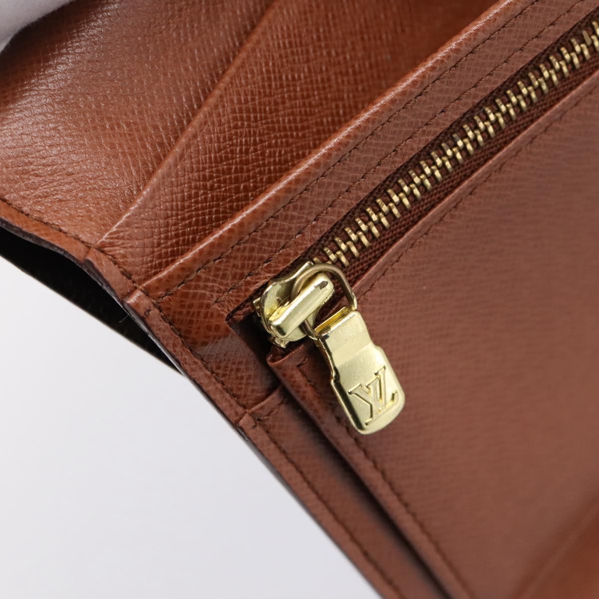 LOUIS VUITTON Monogram Pochette Passpole Trifold Wallet M60135 LV Auth am12769A