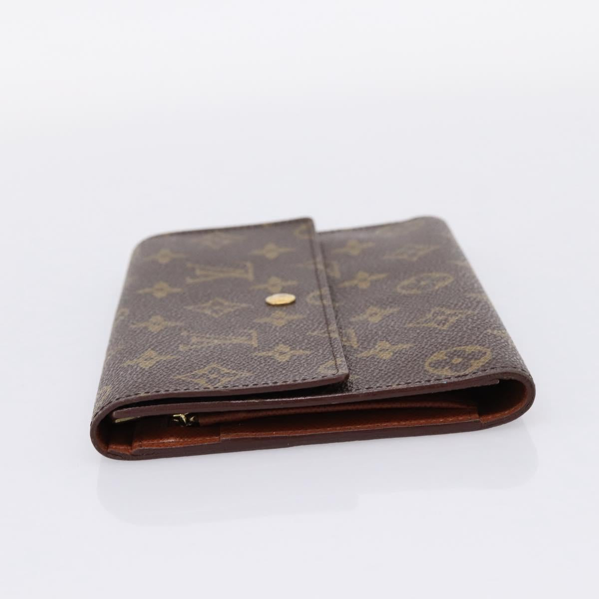 LOUIS VUITTON Monogram Pochette Passpole Trifold Wallet M60135 LV Auth am12769A
