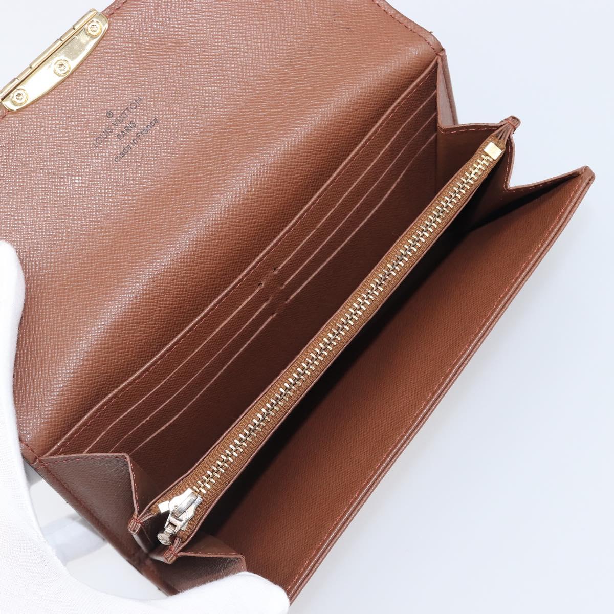 LOUIS VUITTON Monogram Etoile Portefeiulle Sarah Wallet M66556 LV Auth am12781V
