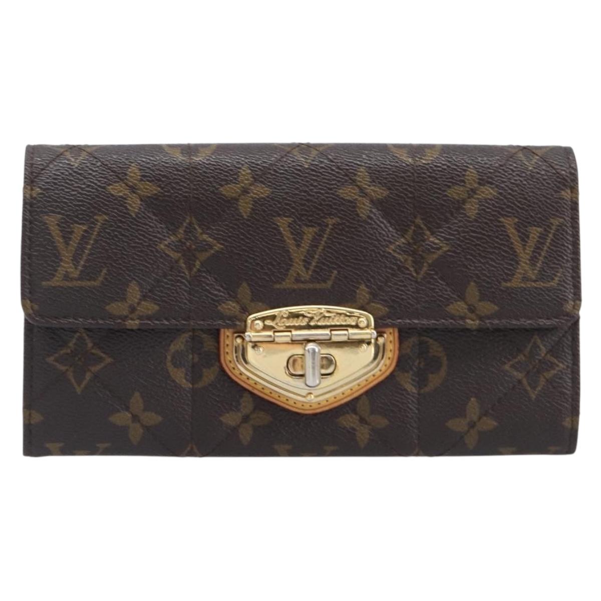 LOUIS VUITTON Monogram Etoile Portefeiulle Sarah Wallet M66556 LV Auth am12781V