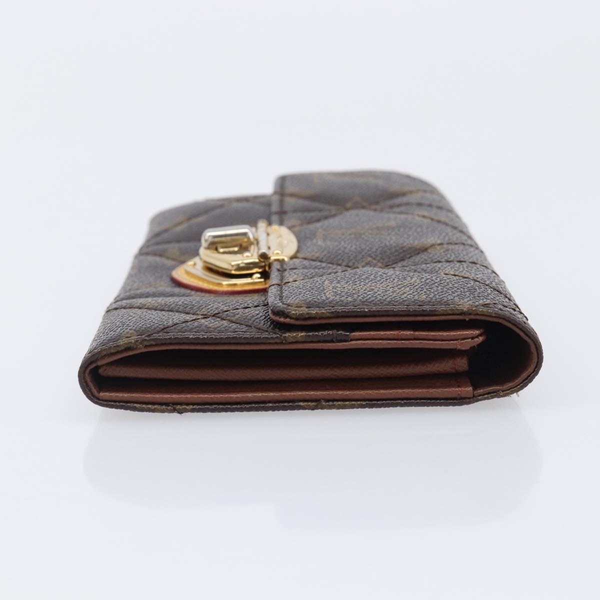 LOUIS VUITTON Monogram Etoile Portefeiulle Sarah Wallet M66556 LV Auth am12781V