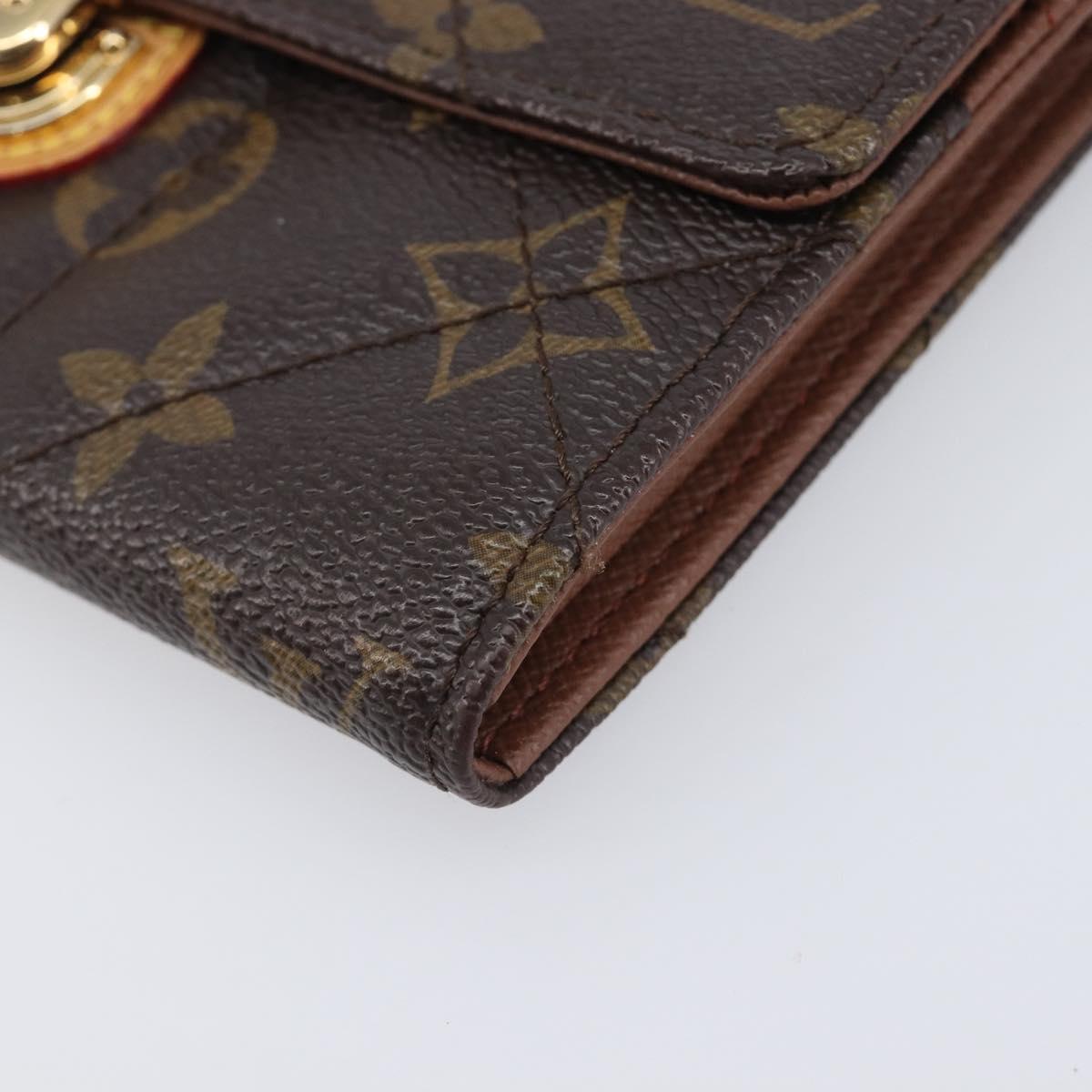 LOUIS VUITTON Monogram Etoile Portefeiulle Sarah Wallet M66556 LV Auth am12781V