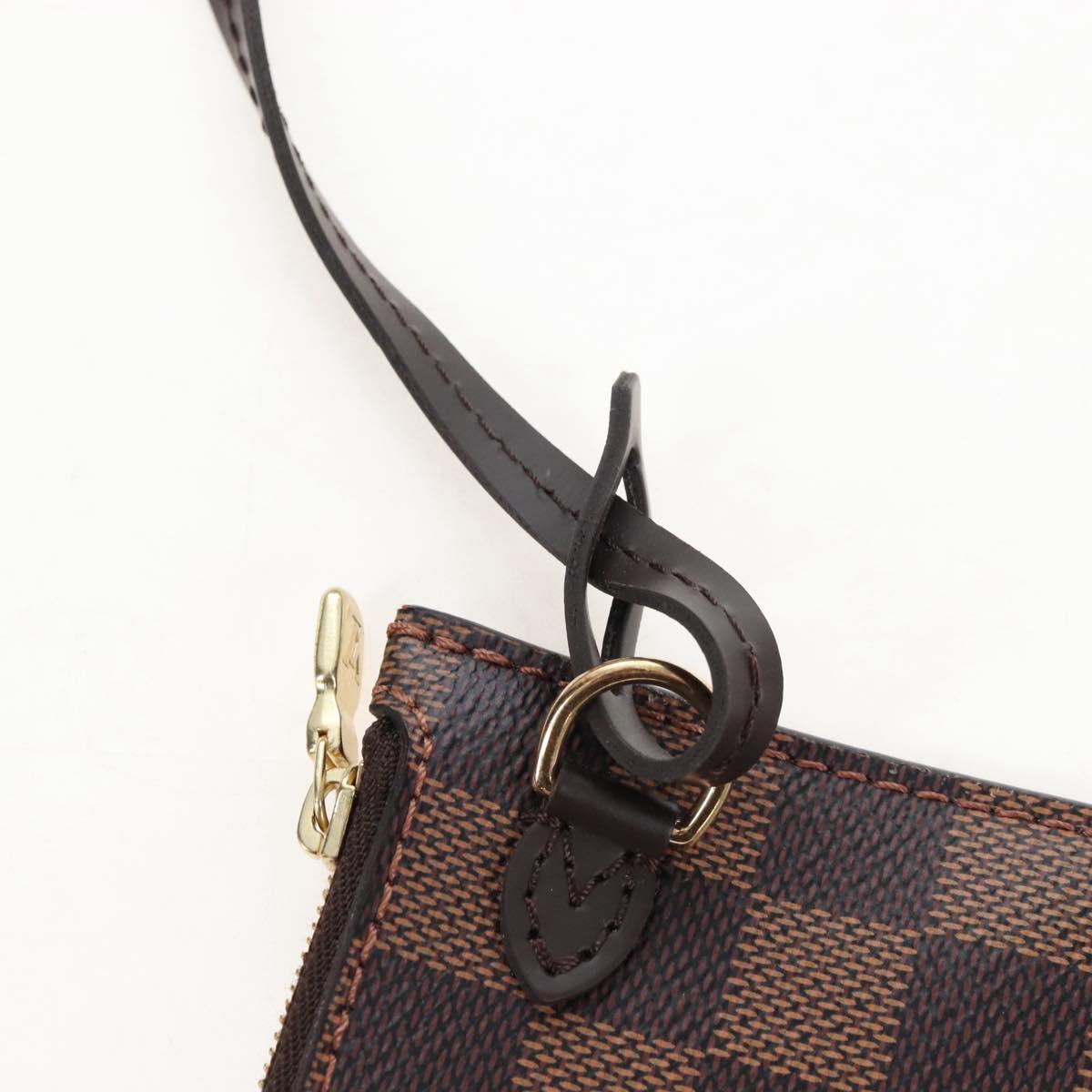 LOUIS VUITTON Damier Ebene Neverfull MM Tote Bag N51105 LV Auth am12828SAM