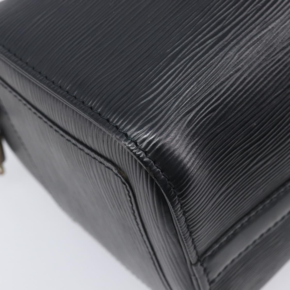 LOUIS VUITTON Epi Speedy 25 Hand Bag Black M59042 LV Auth am12893V