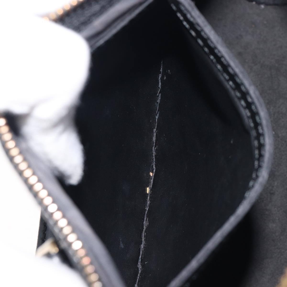 LOUIS VUITTON Epi Speedy 25 Hand Bag Black M59042 LV Auth am12893V