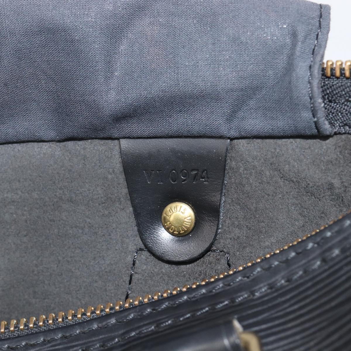 LOUIS VUITTON Epi Speedy 25 Hand Bag Black M59042 LV Auth am12893V