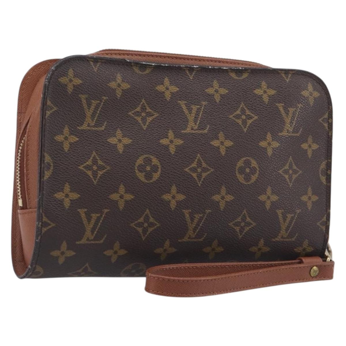 LOUIS VUITTON Monogram Orsay Clutch Bag M51790 LV Auth am12926A