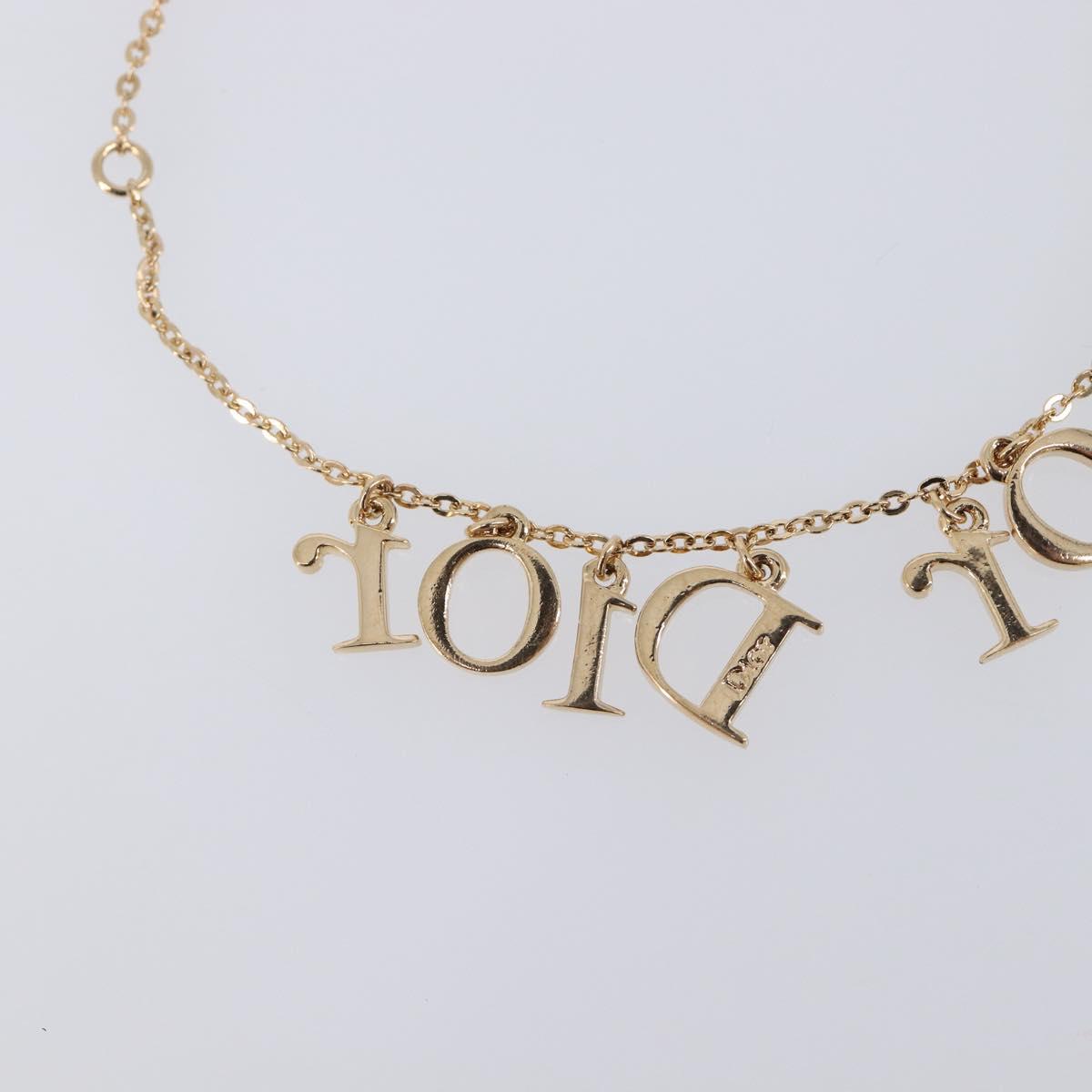 Christian Dior Triple Bracelet metal Gold Auth am12932M