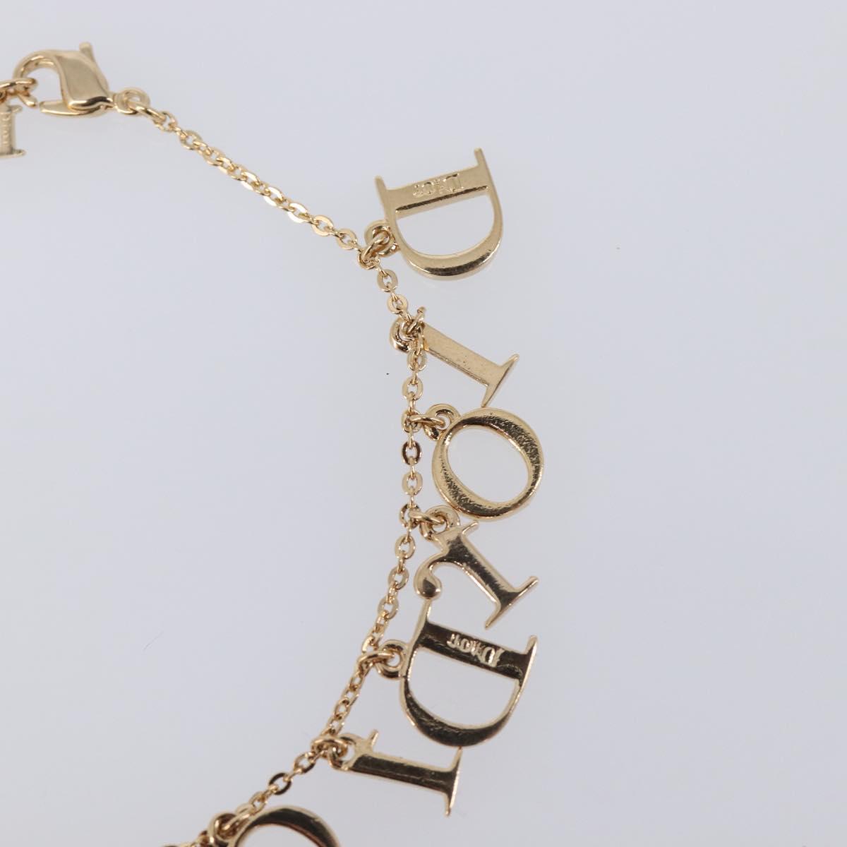 Christian Dior Triple Bracelet metal Gold Auth am12932M