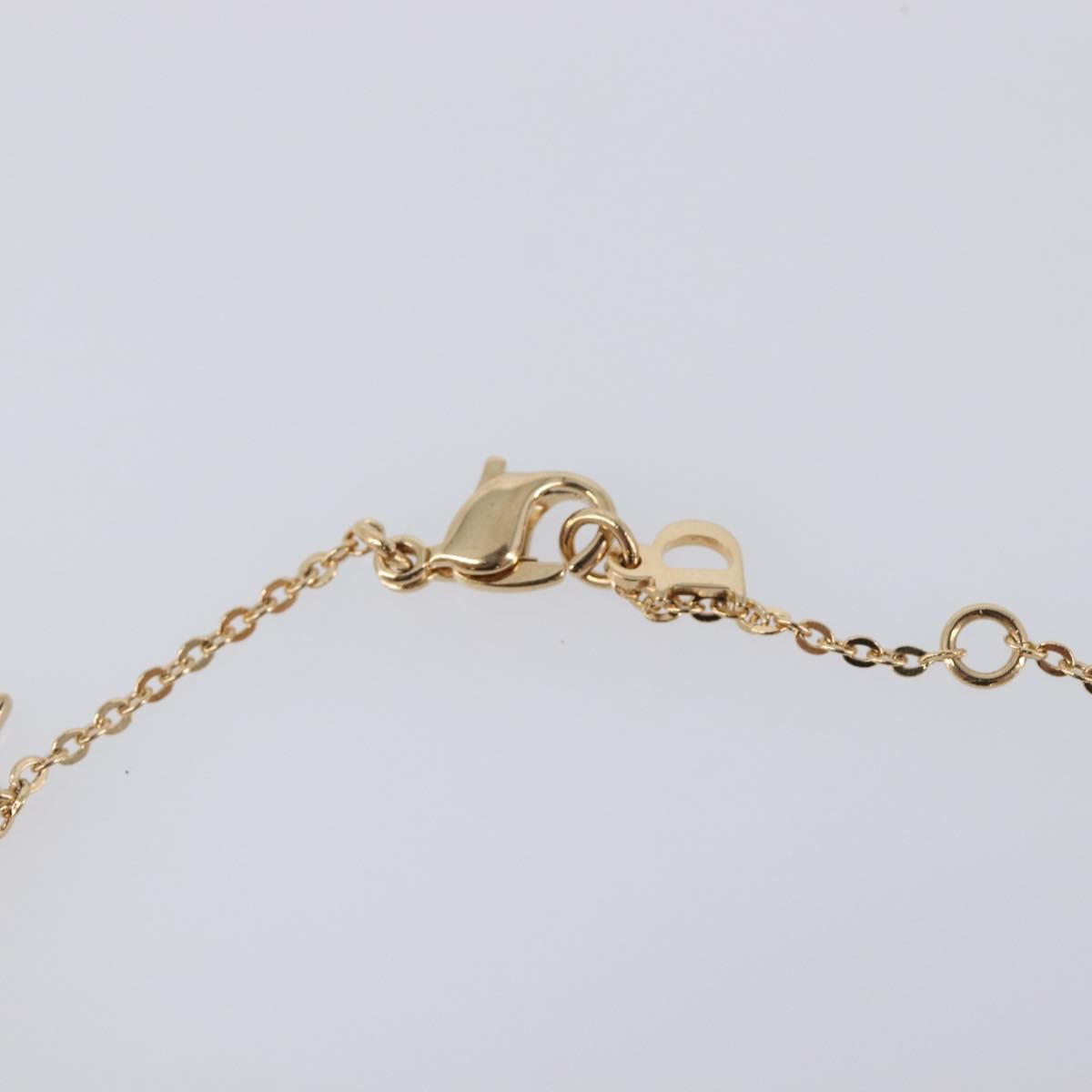 Christian Dior Triple Bracelet metal Gold Auth am12932M