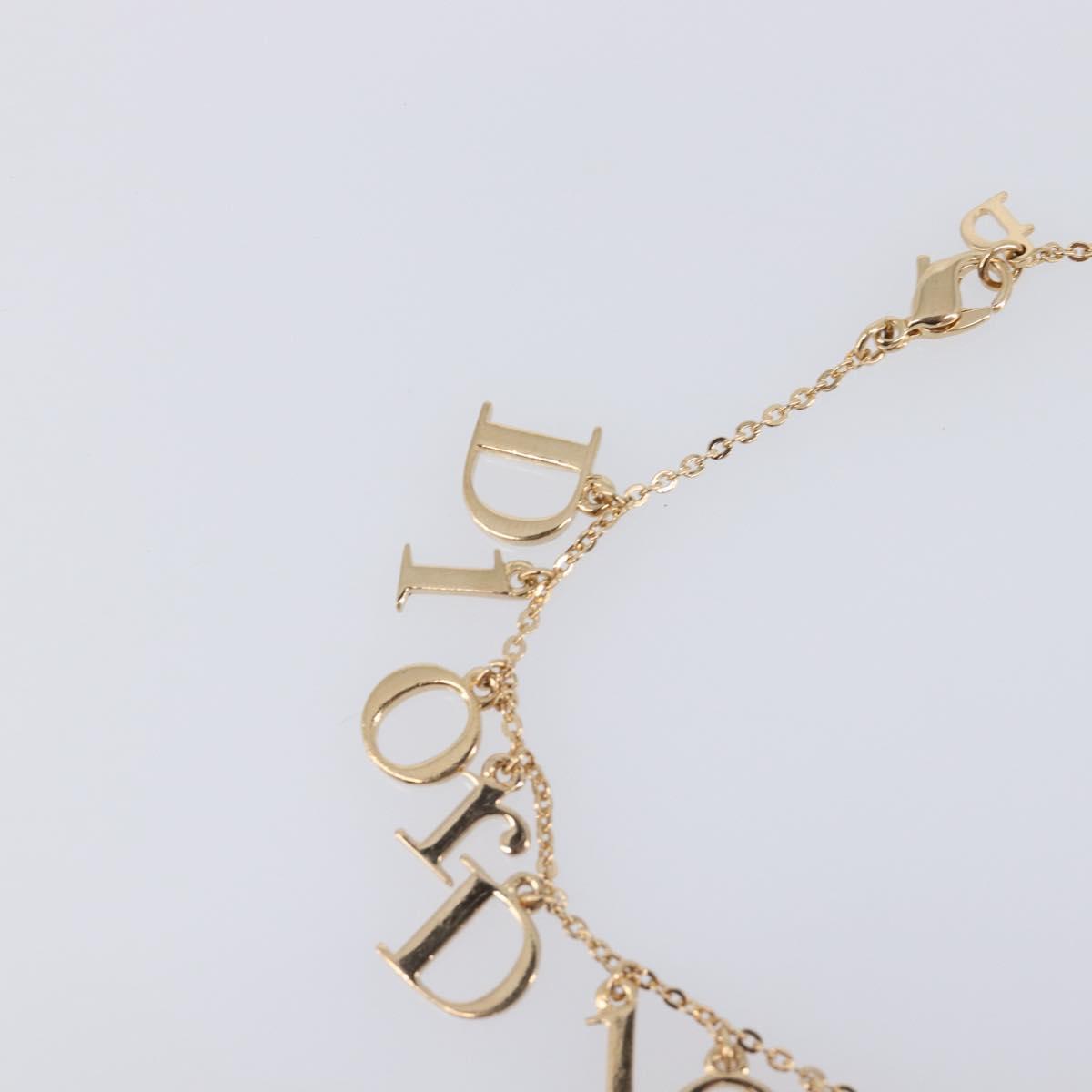 Christian Dior Triple Bracelet metal Gold Auth am12932M