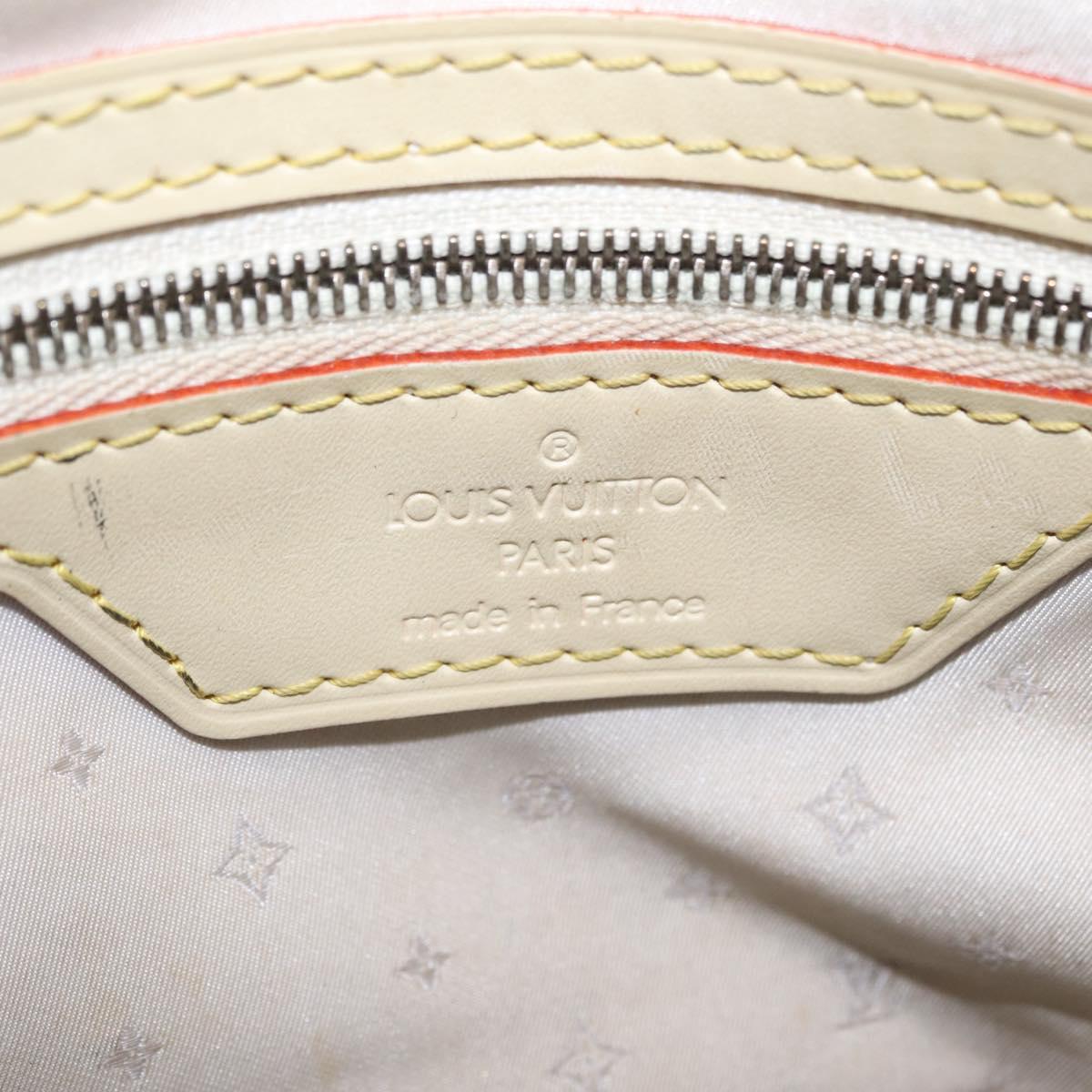 LOUIS VUITTON Suhari Rock It PM Hand Bag White M91887 LV Auth am12951