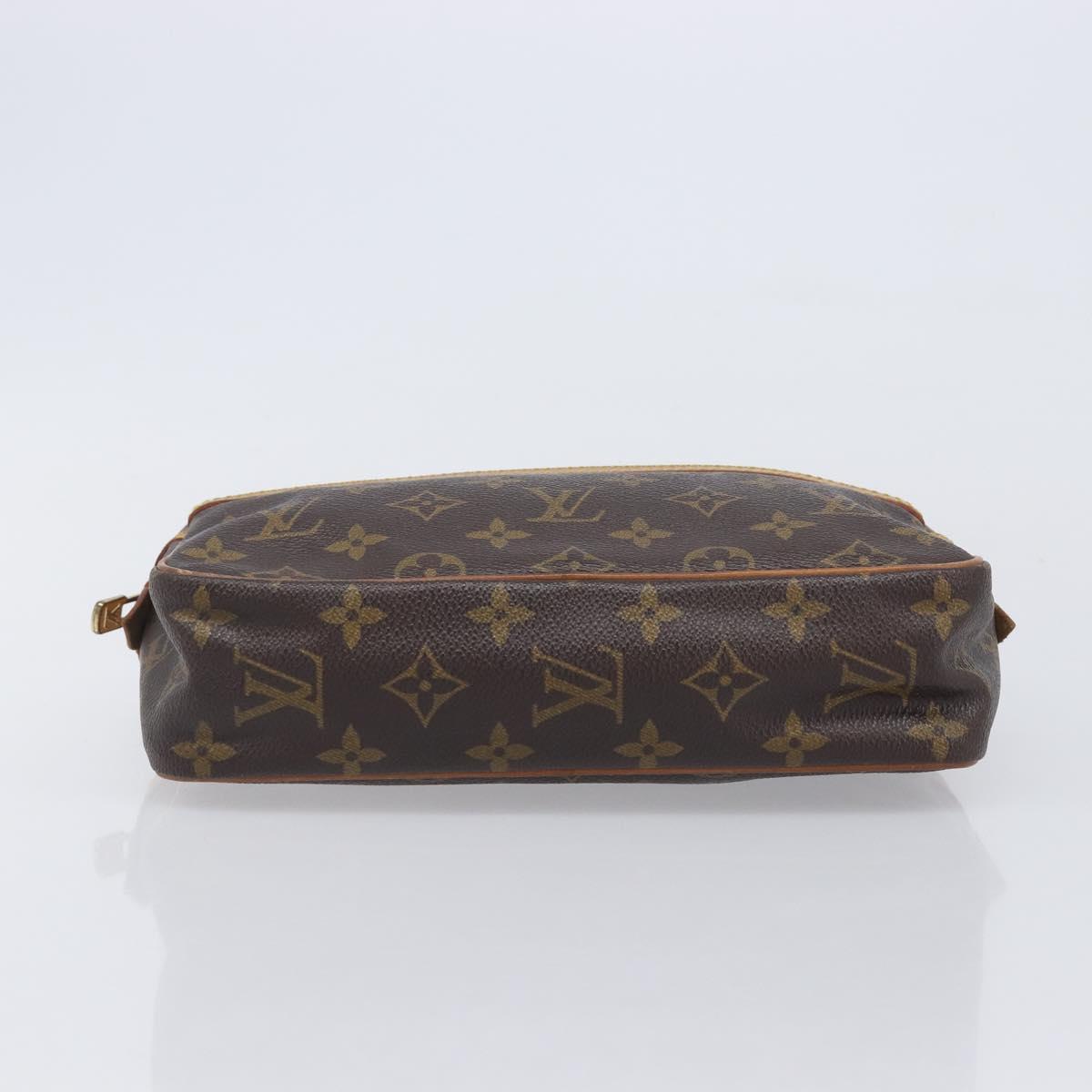 LOUIS VUITTON Monogram Compiegne 23 Clutch Bag M51847 LV Auth am12954A