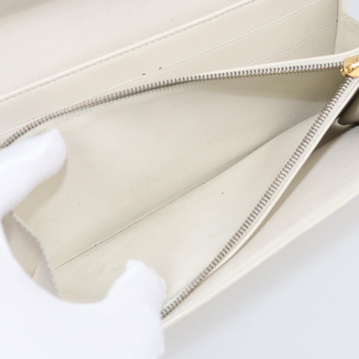 LOUIS VUITTON Vernis Epi Wallet Leather Patent leather 4 Set LV Auth am12955