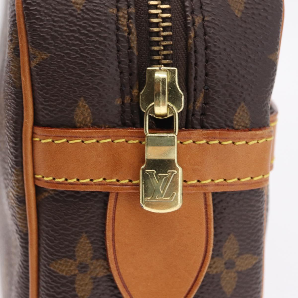 LOUIS VUITTON Monogram Compiegne 28 Clutch Bag M51845 LV Auth am12970A