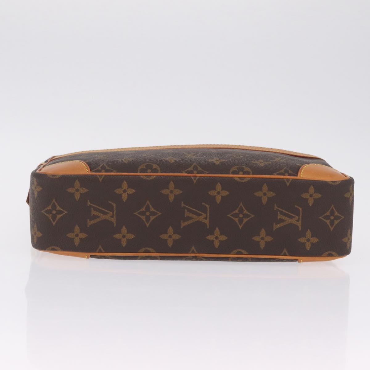 LOUIS VUITTON Monogram Compiegne 28 Clutch Bag M51845 LV Auth am12970A