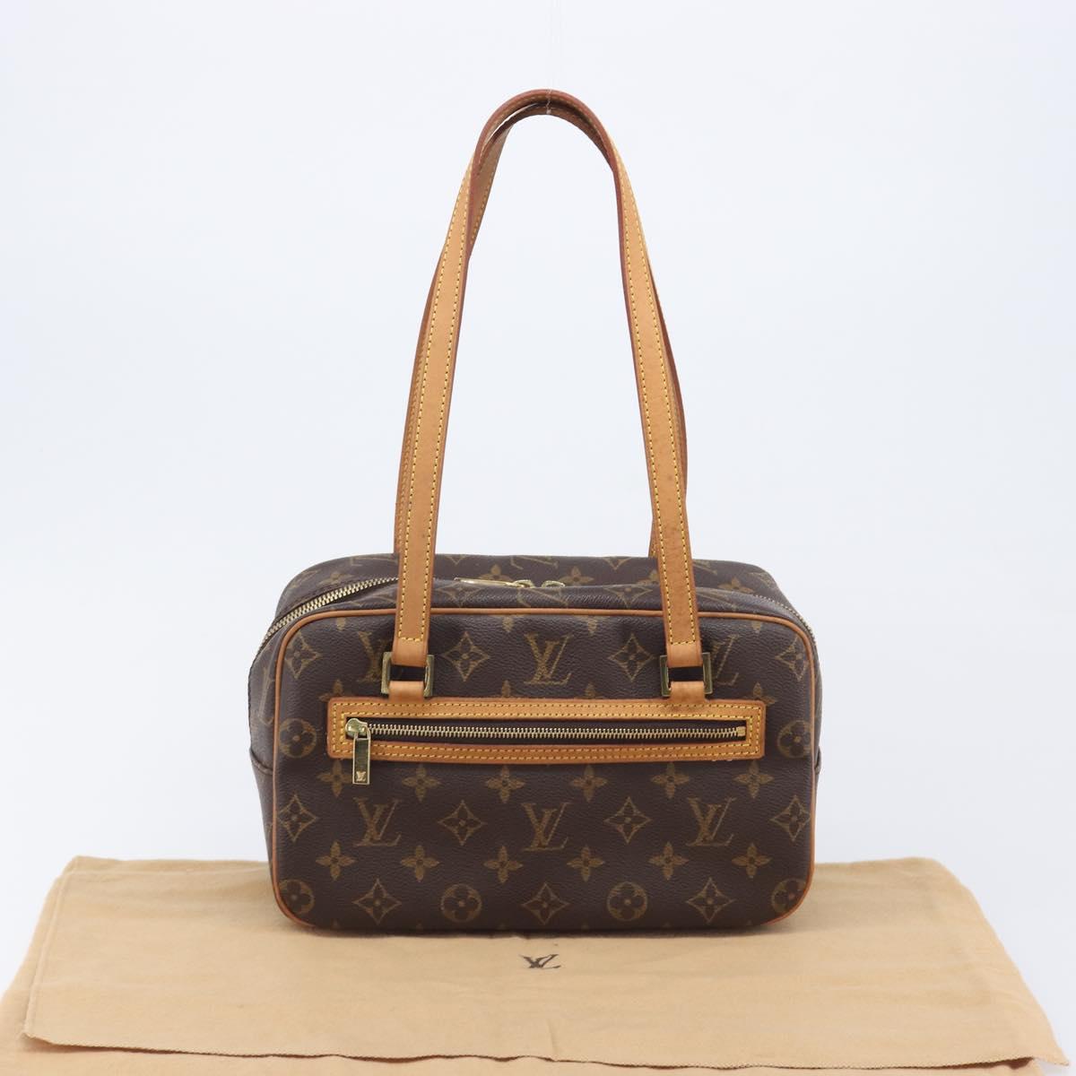 LOUIS VUITTON Monogram Cite MM Hand Bag M51182 LV Auth am12973V