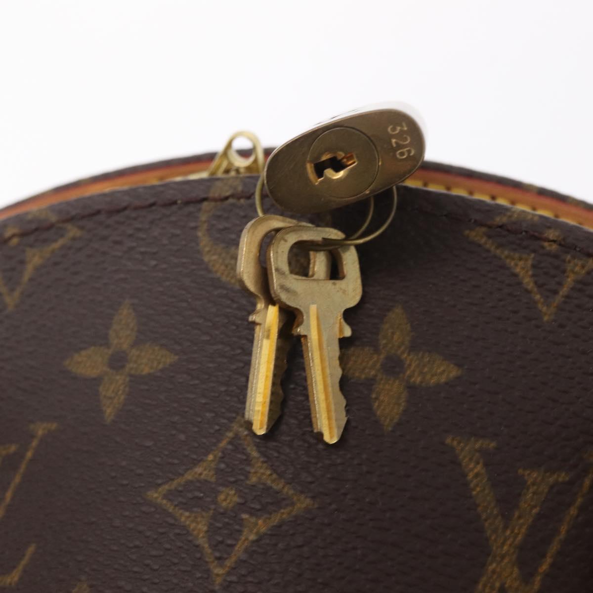LOUIS VUITTON Monogram Ellipse PM Hand Bag M51127 LV Auth am12974V