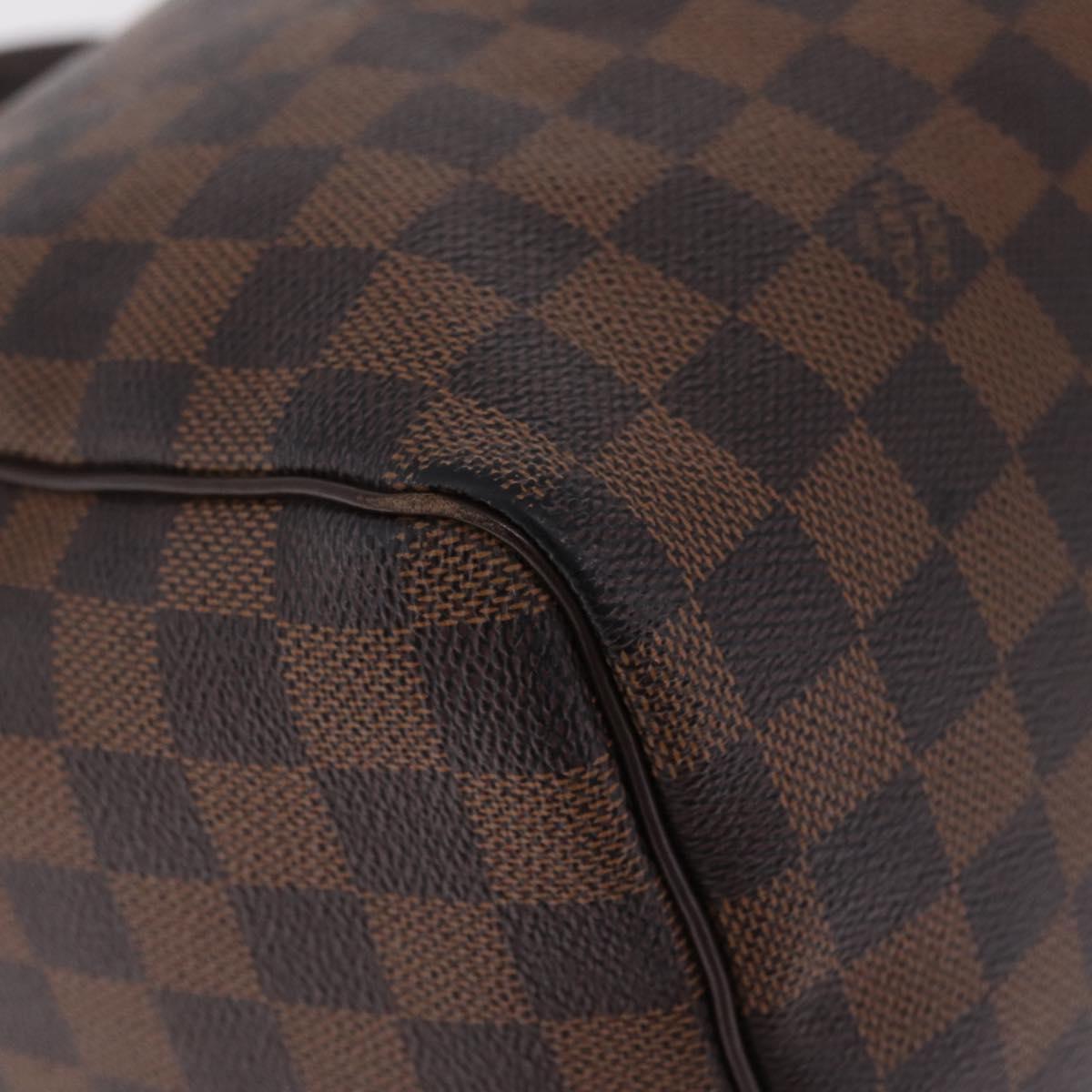 LOUIS VUITTON Damier Ebene Speedy 30 Hand Bag N41364 LV Auth am12994V