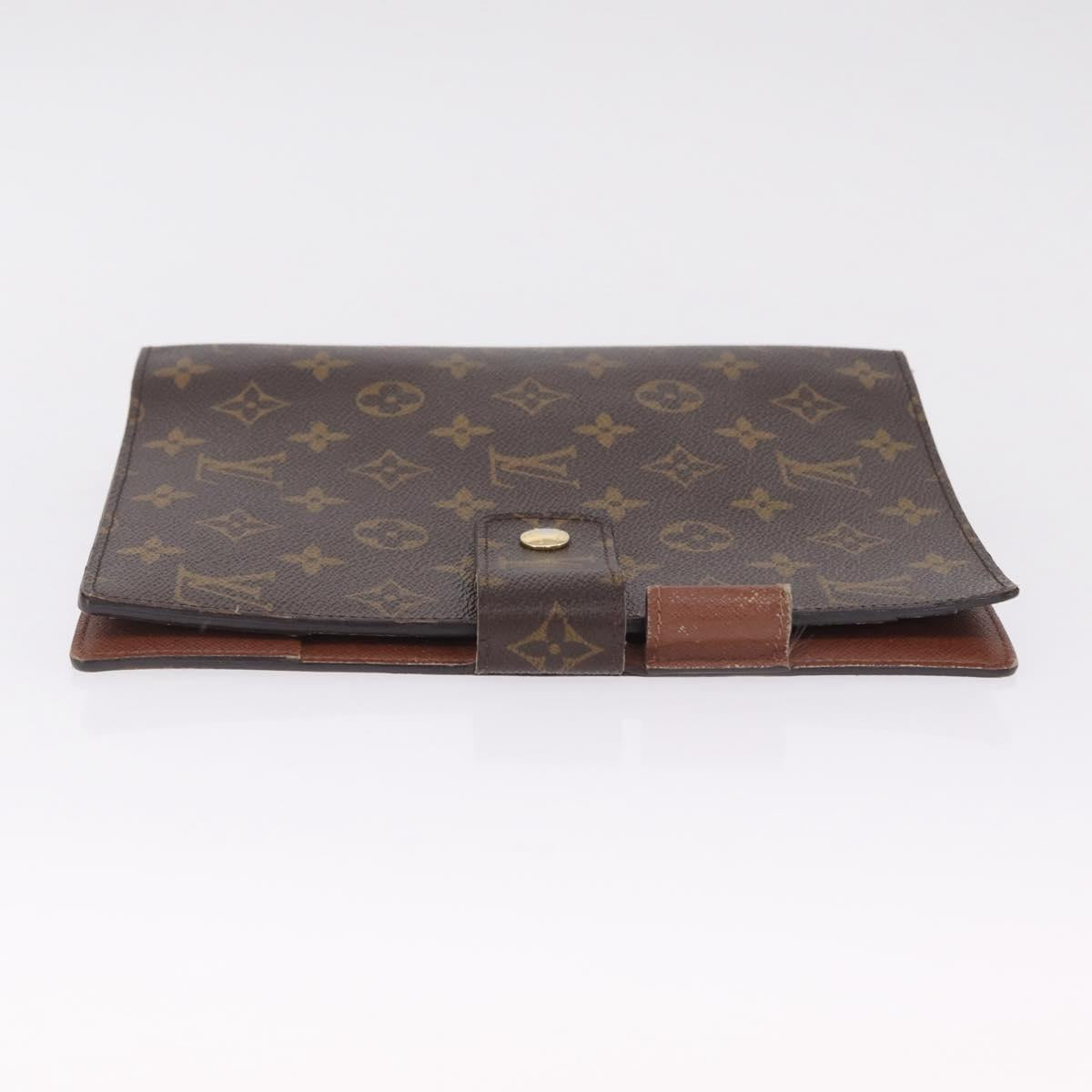 LOUIS VUITTON Monogram Agenda GM Day Planner Cover R20006 LV Auth am13005
