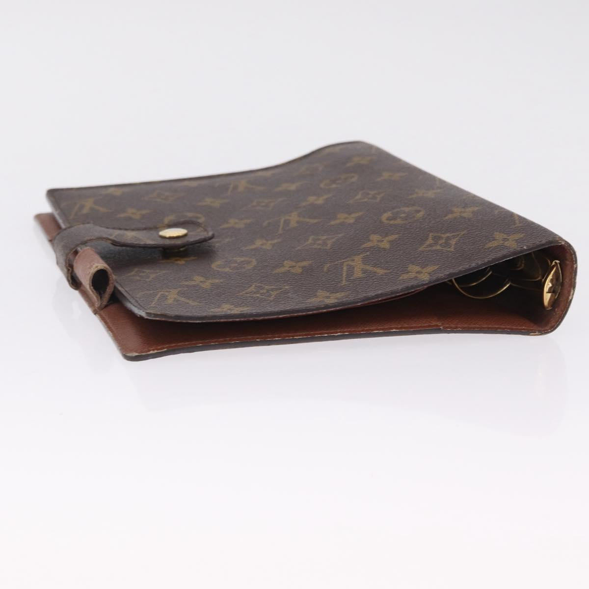 LOUIS VUITTON Monogram Agenda GM Day Planner Cover R20006 LV Auth am13005