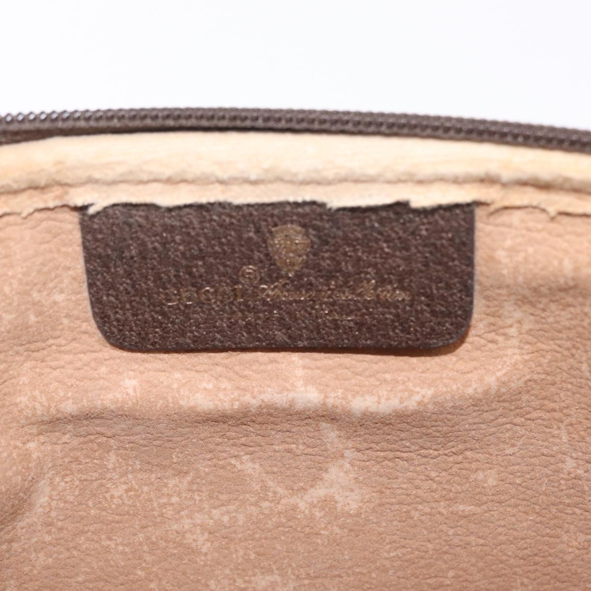 GUCCI GG Supreme Shoulder Bag PVC Beige Gold 97 02 068 Auth am13012
