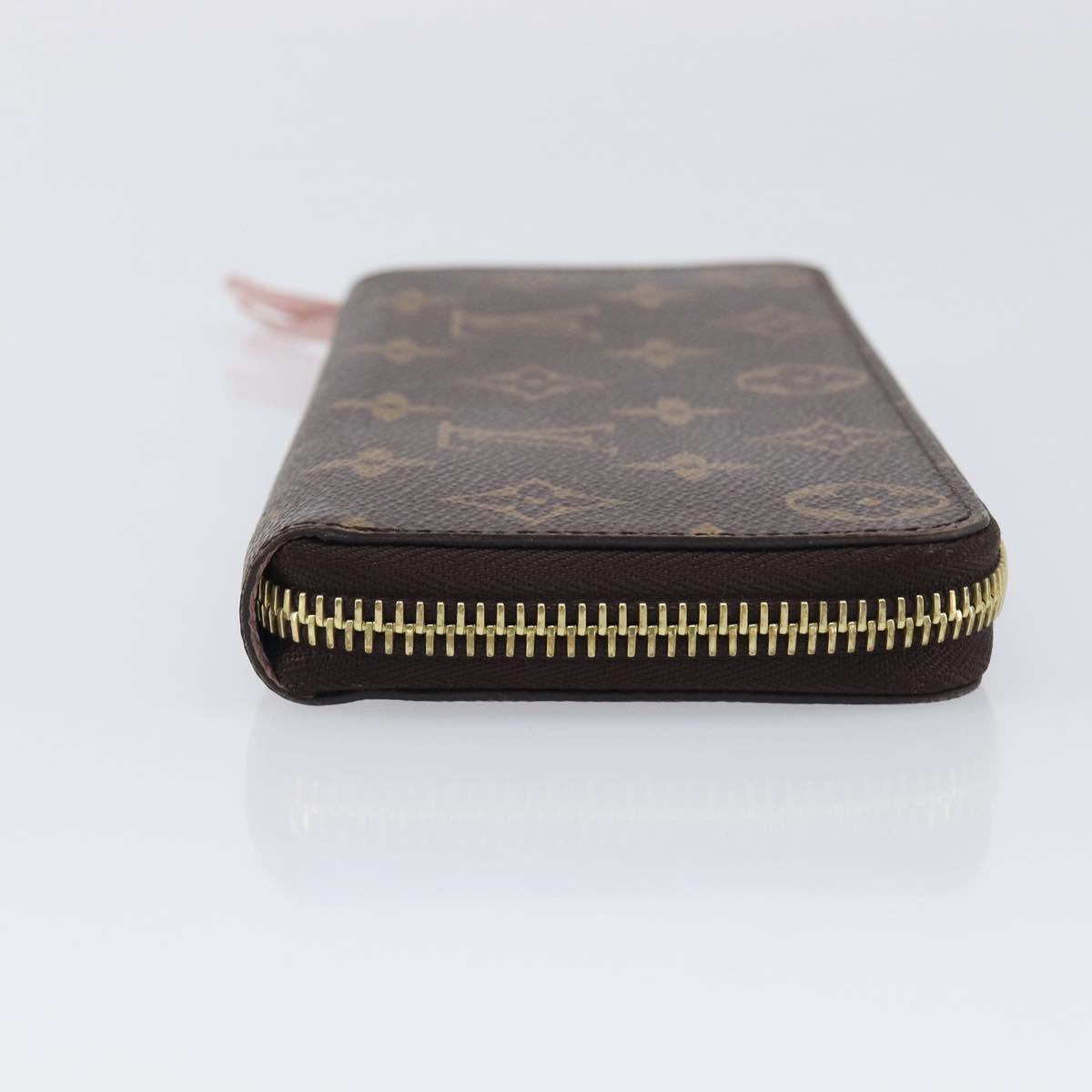 LOUIS VUITTON Monogram Portefeuille Clemence Long Wallet M61298 LV Auth am13017M