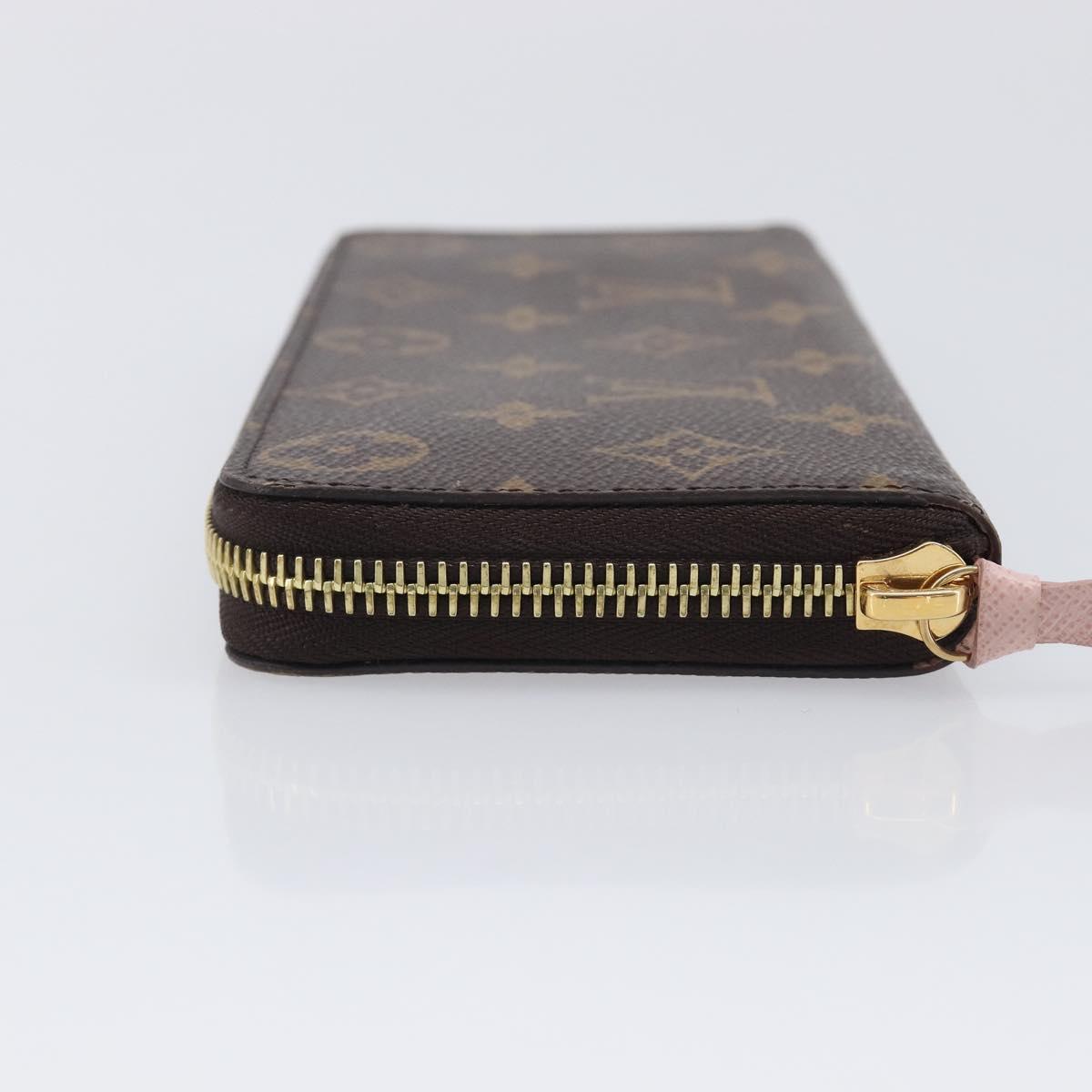 LOUIS VUITTON Monogram Portefeuille Clemence Long Wallet M61298 LV Auth am13017M
